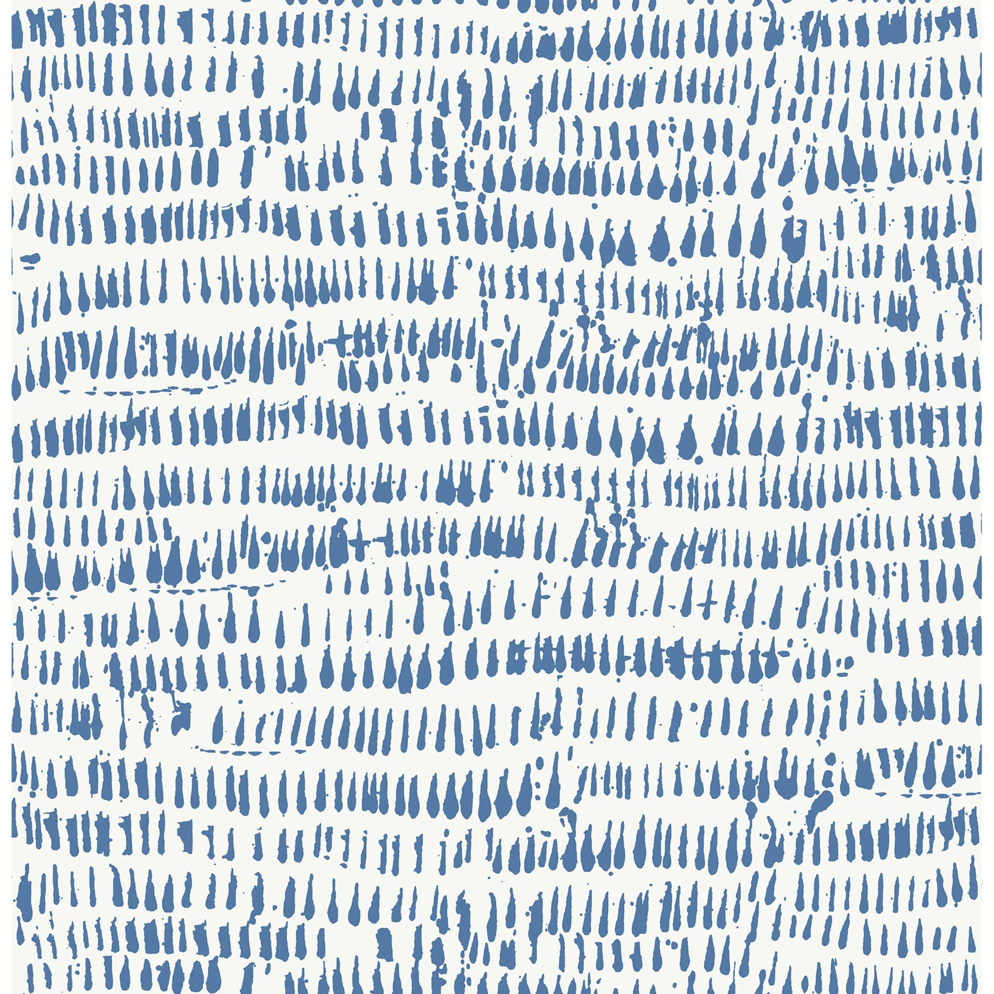 NuWallpaper Blue Kylver Peel & Stick Wallpaper